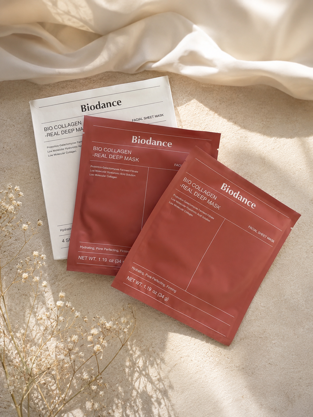 Maschera Coreana - Pack da 4 pezzi